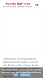 Mobile Screenshot of praxis-ratheim.de